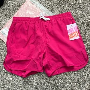 Kortni Jean - Men’s Retro Shorties (Large), Bold Fuchsia